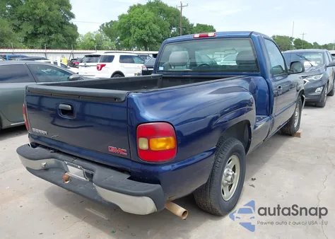 2000 GMC Sierra 1500 Sl from USA, damaged, VIN 1GTEC14W8YZ228031